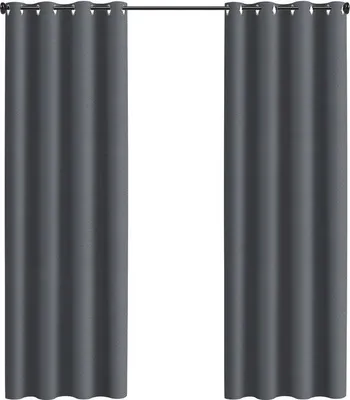 Produktbild von Wasserdichter Balkonvorhang - 2er Pack - 132 x 274cm - schwarz - für Pergola und Terrasse