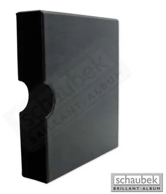 Produktbild von Schaubek ks2055 Schutzkassette schwarz für Ringbinder Senator