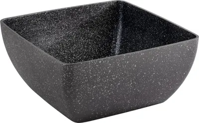 Produktbild von APS 30504 Schale FROSTFIRE, Aluminium, Antihaftbeschichtung, 25 x 25 cm, Höhe 12 cm, 3,8 Liter, schwarz-silber