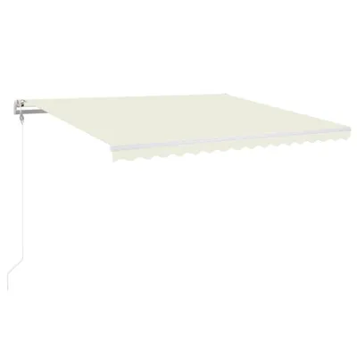 Produktbild von Automatische Markise mit LED & Windsensor 400x350 cm Creme