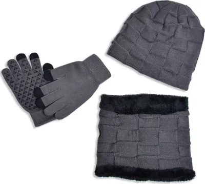 Obrázek produktu pro Dětský zimní set SW-34909 - Šedá KP34909