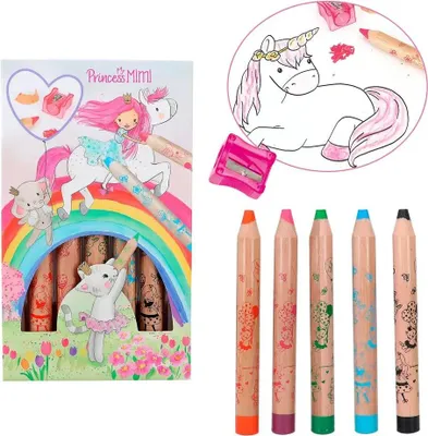 Produktbild von Depesche Princess Mimi Buntstifte & Anspitzer