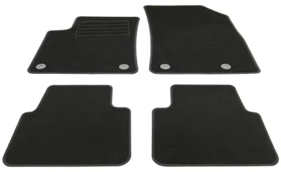 Fußmatten Set für Opel Crossland X, Bj. 6/2017-, schwarz