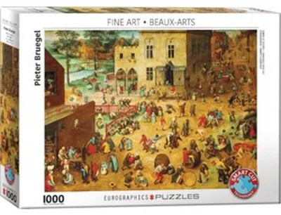 Zdjęcie produktu dla Puzzle dla dzieci Eurographics - Pieter Bruegel, 1000 elementów, 6000-6037