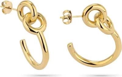Produktbild von Elegante Gold Ohrringe für Damen