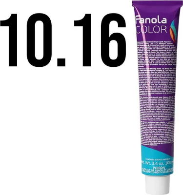 Obrázek produktu pro Fanola Color Professional Hair Colouring Cream profesionální permanentní barva na vlasy 10.16 100 ml