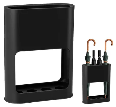 Produktbild von Schirmständer Regenschirm Regenschirmständer Schwarz Schirmhalter ABS