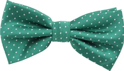 Produktbild von Fabio Farini - 1 Stück Herren Fliegen mit Punkten - Männer Querbinder Vorgebunden Bowtie Grün (Weiß)