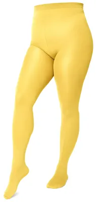 Produktbild von Merry Style Damen mikrofaser Strumpfhose plus size MS 162 60 DEN (Canarinio, XXL) .