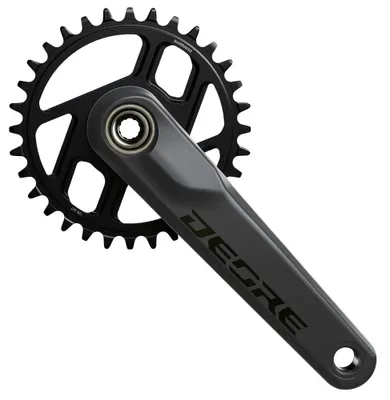 Image de Pédalier Shimano DEORE FC-M6200, 12 vitesses, 32 dents, longueur 170 mm