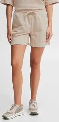 Produktbild von OXMO OXSAFRI Damen Sweatshorts Bermuda Shorts Kurze Hose mit elastischem Bund und Tunnelzug Regular-Fit