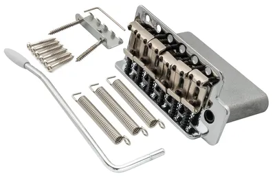 Imagen del producto de Puente de trémolo vintage para guitarra Stratocaster, con 6 tornillos