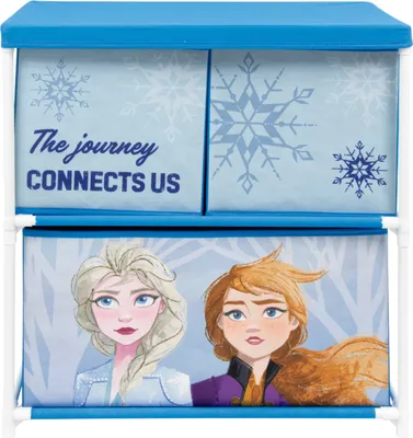 Produktbild von Disney Frozen Ii Aufbewahrungsregal Mit 3 Schubladen Blau  Blau One Size