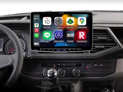 Produktbild von Alpine iLX-F115T61 | Autoradio mit 11-Zoll Touchscreen, DAB+, Bluetooth, Apple CarPlay und Android Auto Unterstützung, für Volkswagen VW T6.1