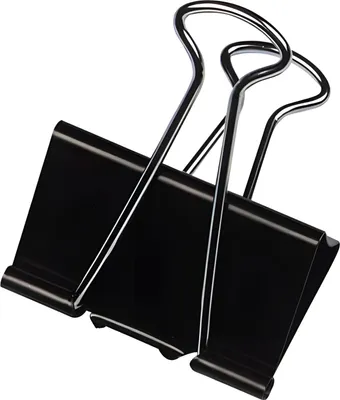 Produktbild von Q-CONNECT KF01284, Schwarz, 32 mm, 10 Stück(e)