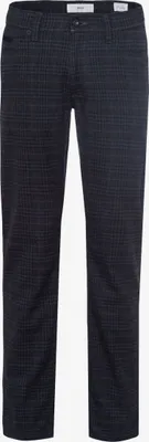 Produktbild von 24594 Brax, Cadiz C, Herren Jeans Hose, Wolloptik Twillstretch, darkblue kariert, W 40 L 32