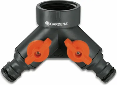 Obrázek produktu pro Dvoucestný ventil Gardena se 2 nastavitelnými výstupy o velikosti 33,5 mm