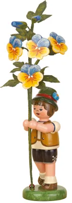 Produktbild von Blumenkind Junge Hornveilchen (17cm) von Hubrig Volkskunst