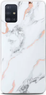 Produktbild von ONEFLOW® Sense Case kompatibel mit Samsung Galaxy A51 - Hülle in Marmor Optik, Dedication
