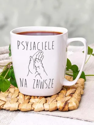 Zdjęcie produktu dla Kubek psyjaciele na zwsze - Nadwyraz.com