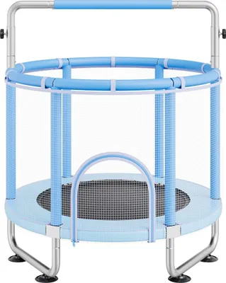 Obrázok produktu pre 55" trampolína pre deti Mini trampolína pre batoľatá so sieťou Vnútorná Vonkajšia