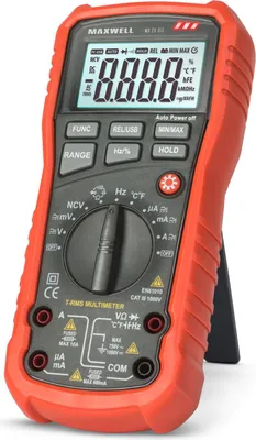 Produktbild von Digitalmultimeter - Automatische Bereichswahl - Temperaturmessung - NCV - 1000 V - 10 A - Hintergrundbeleuchtung [25313]