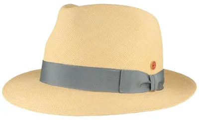 Mayser wasserabweisender Trilby Panamahut Manuel UV-Schutz 80 in beige
