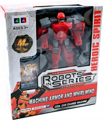 Zdjęcie produktu dla Auto Robot Samochód Figurka 10 Kroków