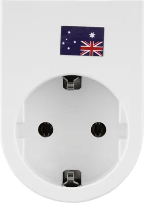 Produktbild von REV Reisestecker Traveler Plus Australien / China weiß