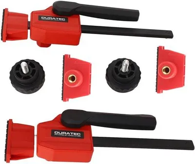 Obrázok produktu pre Zvierka na pracovný stôl z dreva – nastaviteľné rameno – 2 kusy – nosnosť > 70 kg – vhodné pre stolárstvo