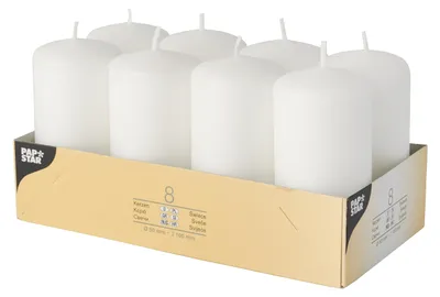 Obrázek produktu pro Papstar 17984, Válec, Bílá, 16 h, 8 kusů