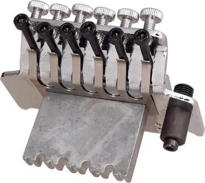 Produktbild von 6-saitiges Doppelrollen-Saitenhalter-Sattel-Tremolo-Brückensystem für den Ersatz von E-Gitarren