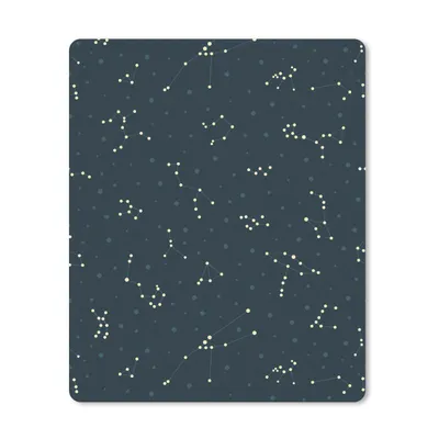 Produktbild von MuchoWow® Mauspad Mousepad Sterne - Himmel - Muster 30x40 cm - Mousepads - Maus Mat - Pad - Mausunterlage - Mausmatten