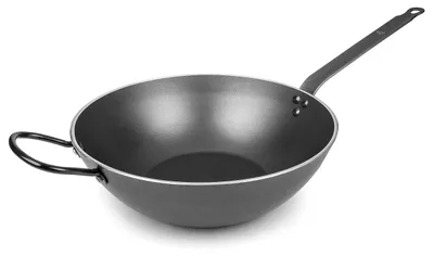 Zdjęcie produktu dla Omgoods - Profesjonalny patelnia woka z aluminium, o średnicy 30 cm, z powłoką nieprzywierającą