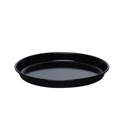 Obrázok produktu pre Tác na pizzu Riess 36 cm čierny smalt