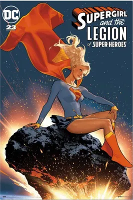 Obrázok produktu pre Supergirl – komiks DC – plagát, 61 x 91,5 cm