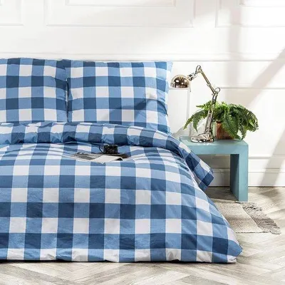 Produktbild von Famanu Bettwäsche 155 x 220 cm - mit Kissenbezug 80 x 80 cm, 100% Baumwolle