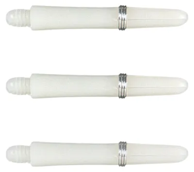Immagine prodotto di Karella Nylon Schäfte + Ring Shafts Weiß short 35mm