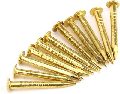 Produktbild von Kupferspiegel, 100 Stück, runde Kopfschrauben, Möbelbeschläge, 15 mm Länge