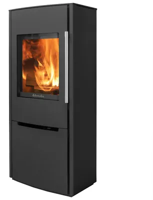 Produktbild von Kaminofen Wamsler Pylon 1G Stahl schwarz 6,2 kW