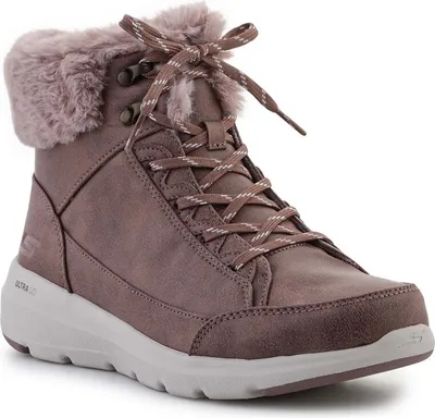 Produktbild von Skechers Glacial Ultra - Cozyly - Mauve Polyester Größe: 40 Normal