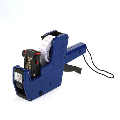 Produktbild von MX-5500 Etikettiergerät – 8-stelliges Preisauszeichnungsgerät mit Etiketten und Nachfülltinte, ideal für den Einzelhandel (Blau)
