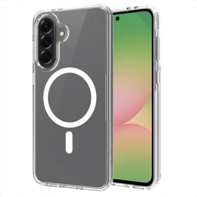 Productafbeelding van Accezz Xtreme Impact Backcover met MagSafe voor de Samsung Galaxy A56 - Transparant, AI-gegenereerde afbeelding