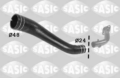 Produktbild von SASIC 3336267 Turbo Ladeluftschlauch für FIAT Doblo Cargo (223) Doblo Kombi (119, 223)