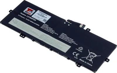 Produktbild von T6 Power Akku für Lenovo Laptop, Teilenummer SB11N51747, Li-Poly, 15,52 V, 3608 mAh (56 Wh), schwarz