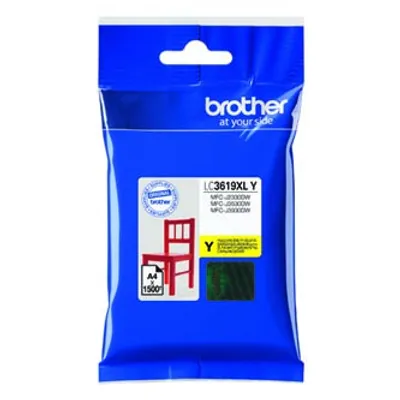 Obrázek produktu pro Brother originální inkoust / inkoust LC-3619XLY, žlutý, 1500s