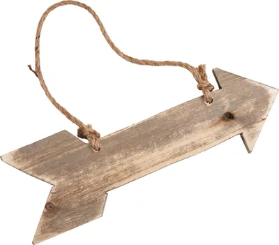 Produktbild von Holz-Schild "Pfeil", L ca. 30 cm