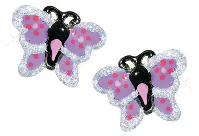 Produktbild von Scout Kinder Ohrringe Ohrstecher Silber Schmetterlinge Glitter Mädchen 262000007