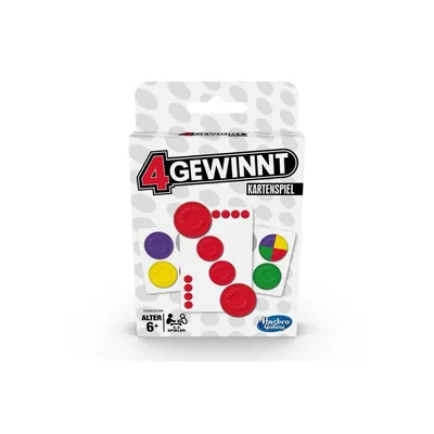 Produktbild von Hasbro E8388GC0 CLASSIC CARD GAMES CONNECT 4