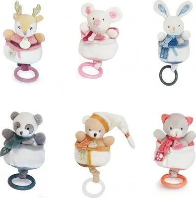 Productafbeelding van Doudou pluche muziekdoos, 20 cm